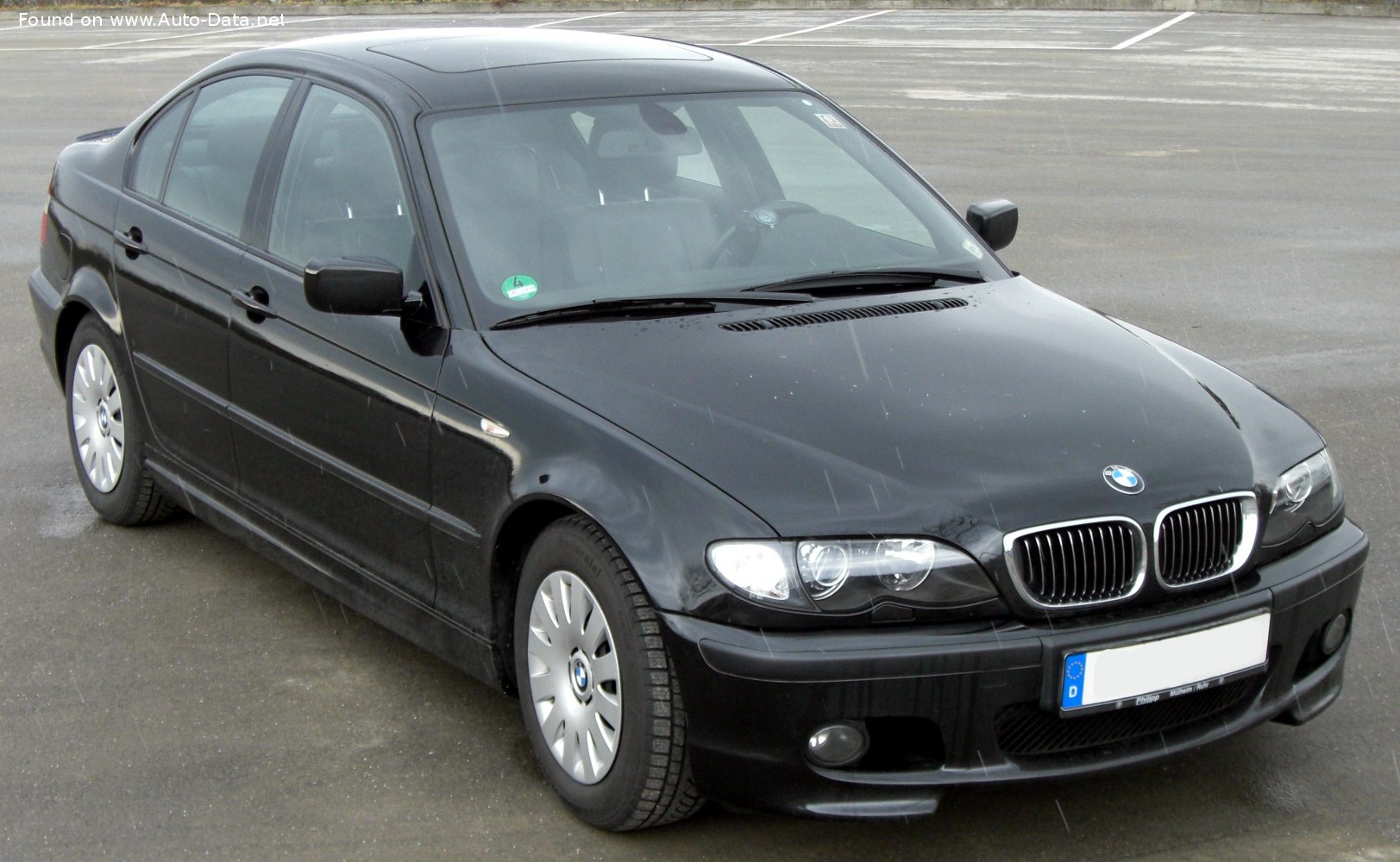 Specifications: BMW 3 Series Sedan (E46, facelift 2001) 318i (143 Hp) 2001, 2002, 2003, 2004, 2005