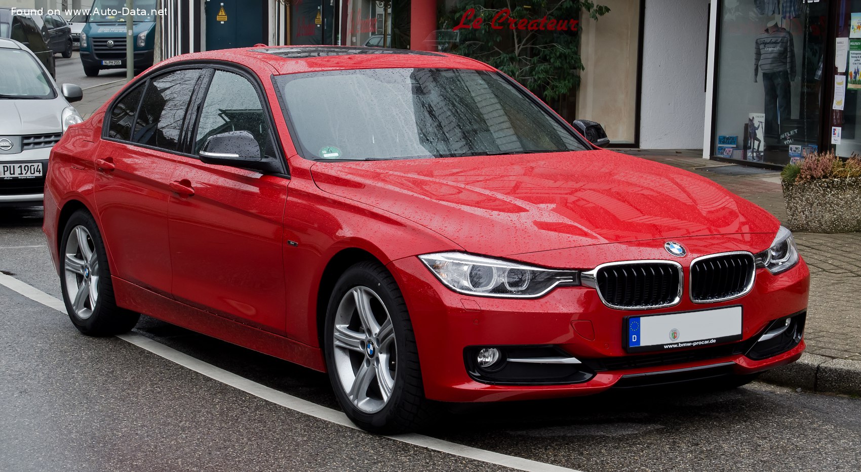 Specifications: BMW 3 Series Sedan (F30) 330d (258 Hp) Steptronic 2012, 2013, 2014, 2015