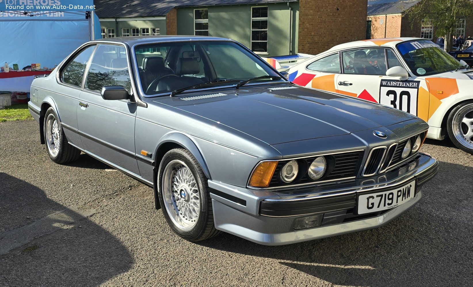 Specifications: BMW 6 Series (E24, facelift 1987) 635CSi (220 Hp) 1987, 1988, 1989