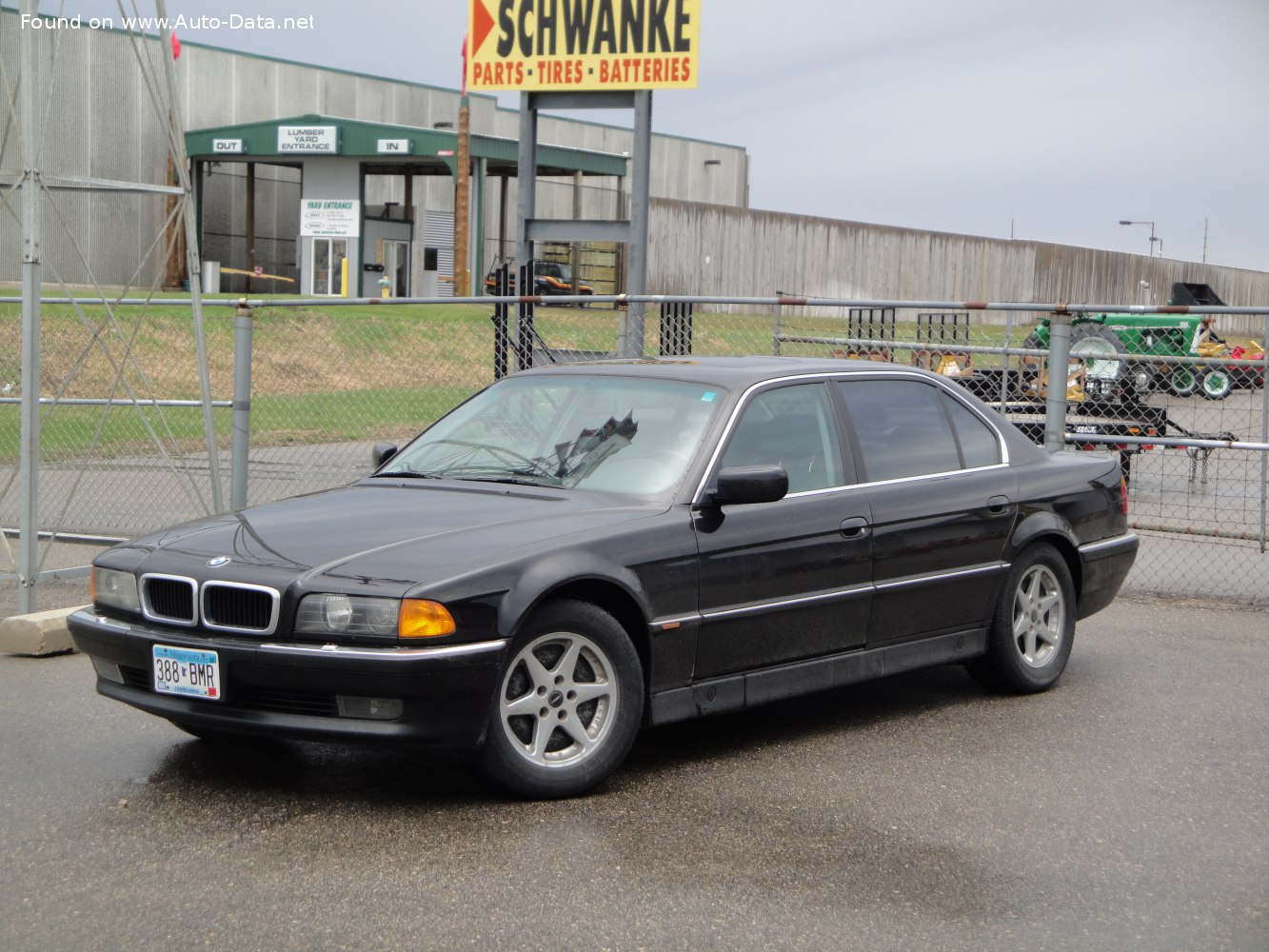 Specifications: BMW 7 Series (E38) 725tds (143 Hp) 1996, 1997, 1998