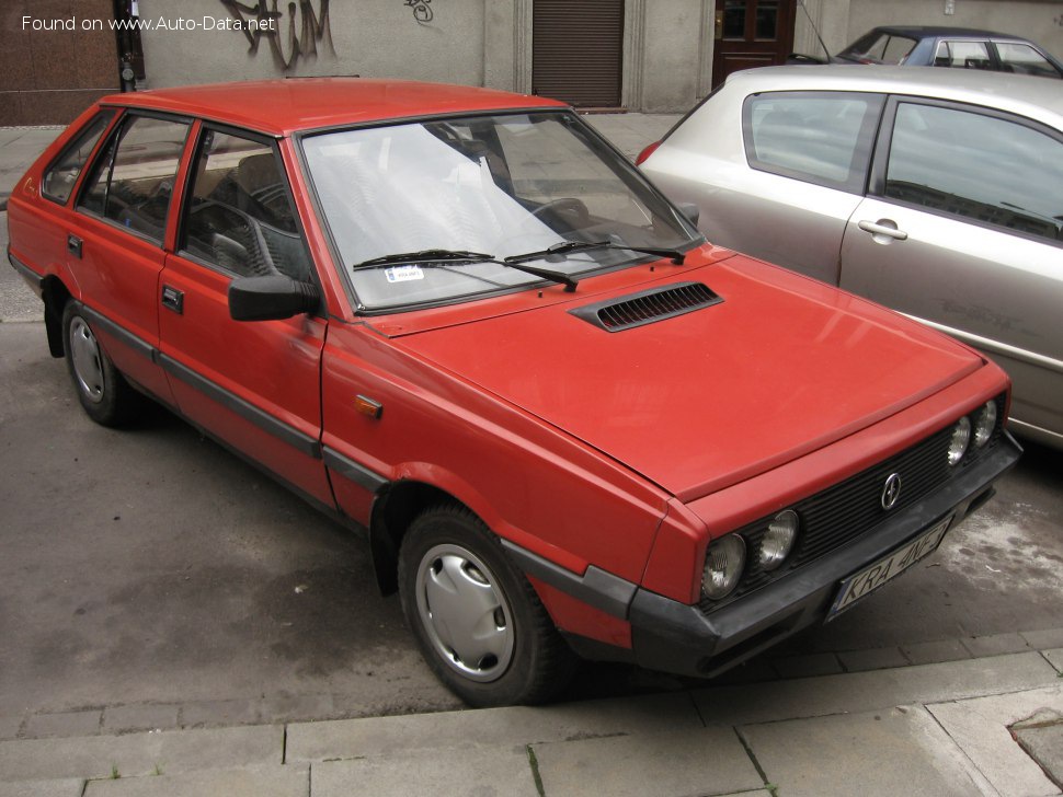 Specifications: FSO Polonez II 1.6 (87 Hp) 1988, 1989, 1990, 1991, 1992