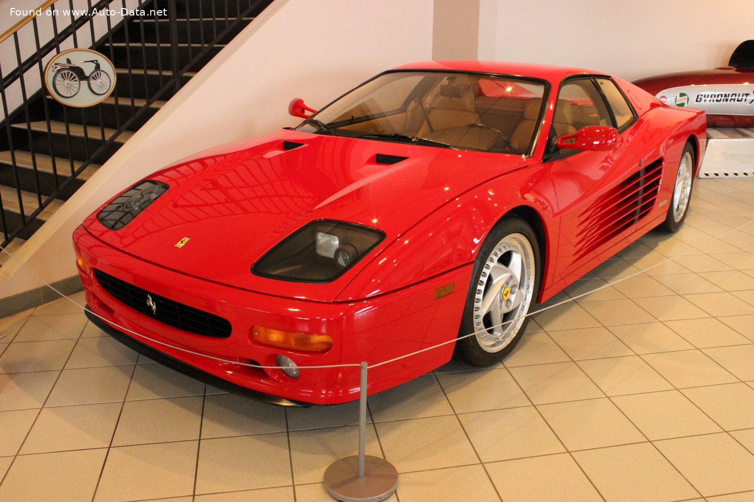 Specifications: Ferrari 512 M F512 M (440 Hp) 1994, 1995, 1996