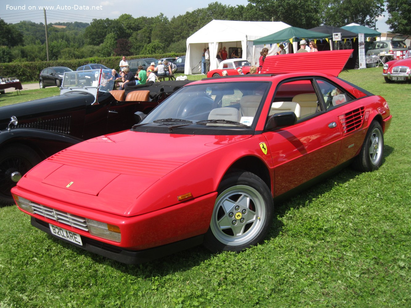 Specifications: Ferrari Mondial 3.4 i V8 32V (300 Hp) 1989, 1990, 1991, 1992, 1993