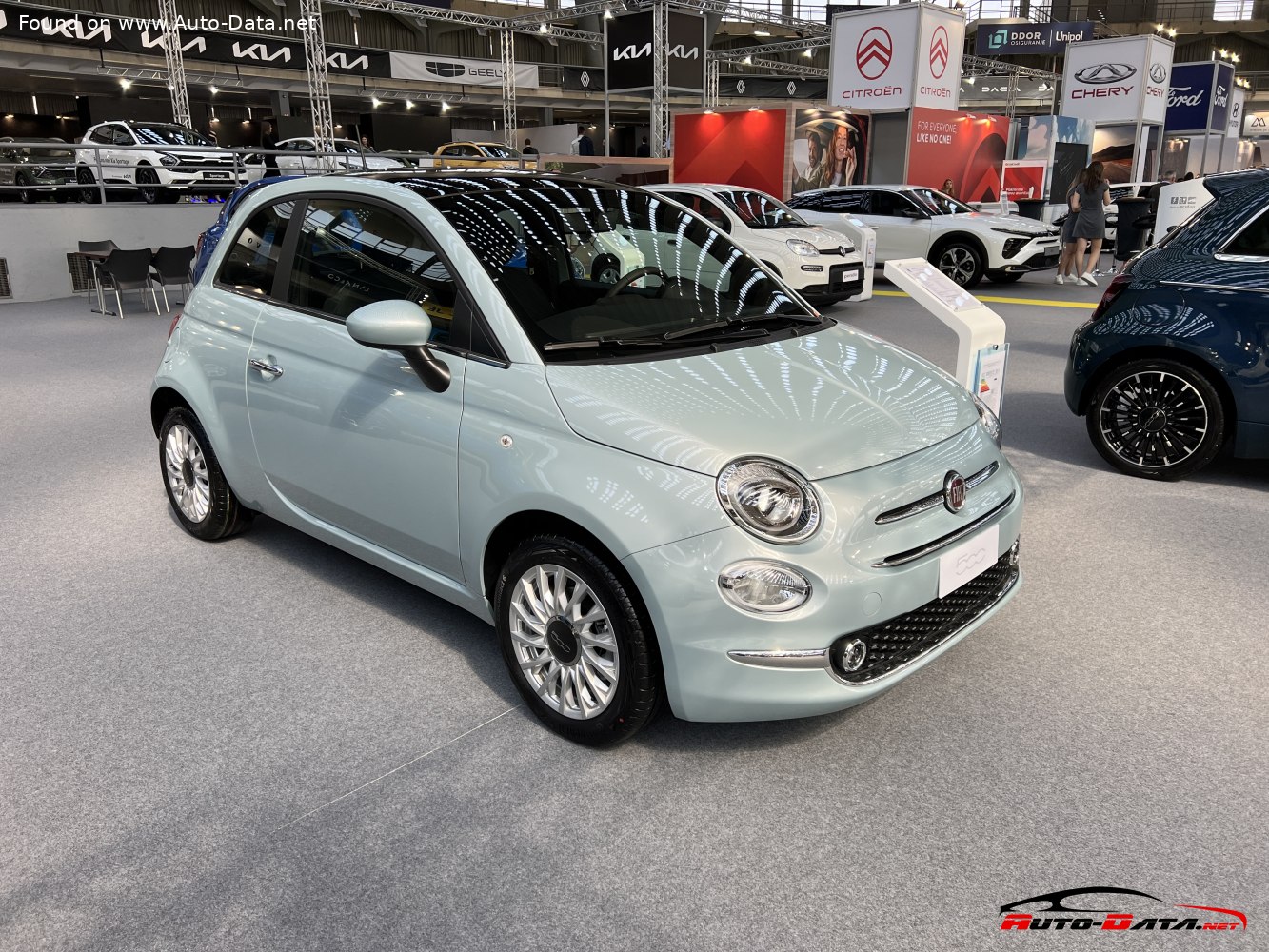 Specifications: Fiat 500 (312, facelift 2015) 1.0 (70 Hp) Mild Hybrid 2020, 2021, 2022, 2023, 2024, 2025