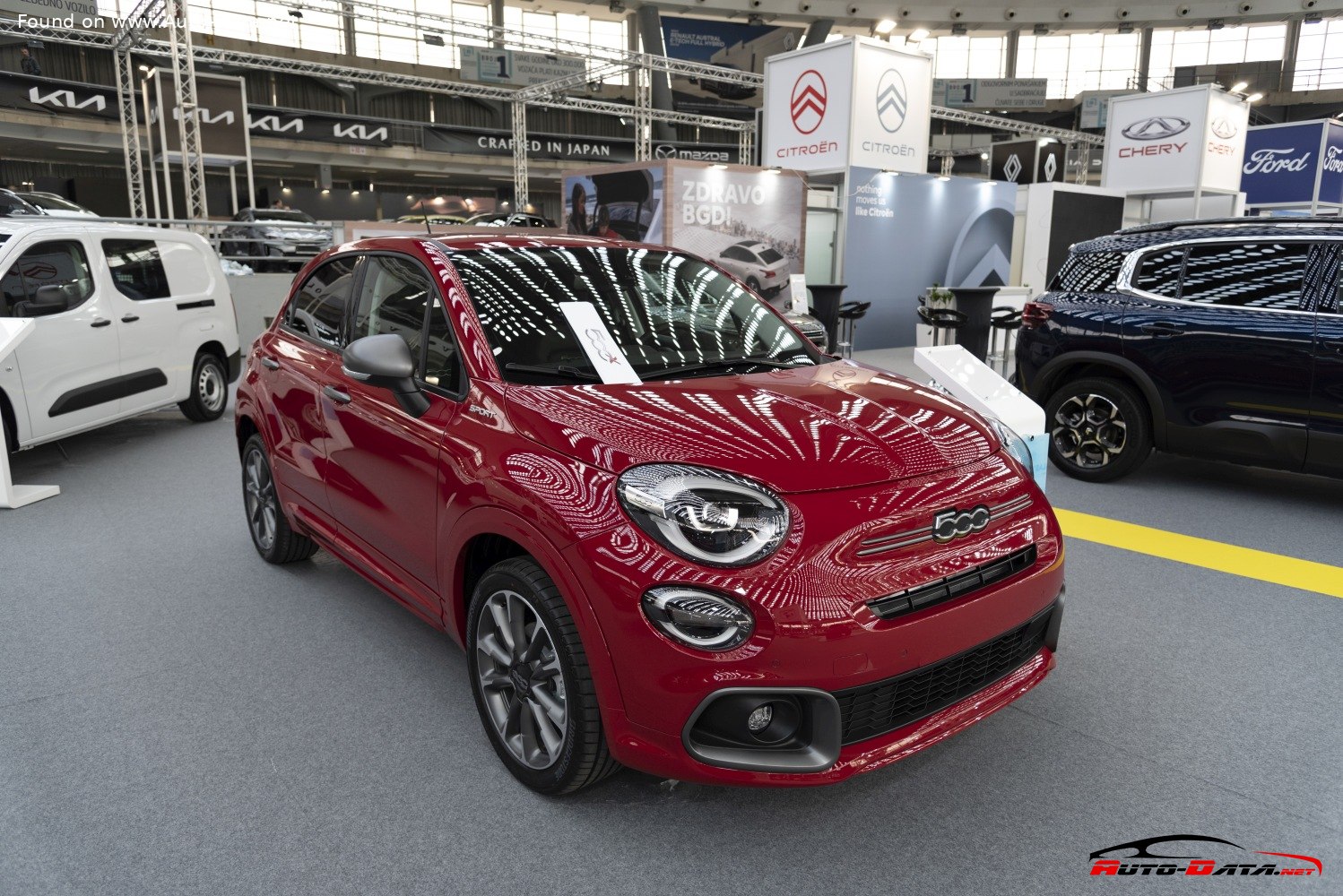 Specifications: Fiat 500X (facelift 2022) 1.5 GSE (130 Hp) Mild Hybrid DCT 2022, 2023, 2024, 2025