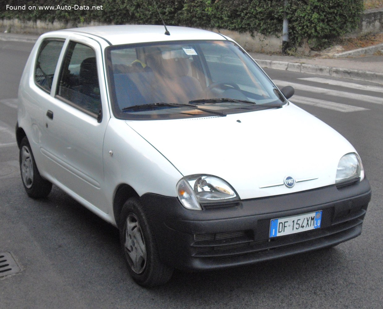 Specifications: Fiat 600 (187) 1.1i (40 Hp) 2005, 2006, 2007, 2008, 2009, 2010