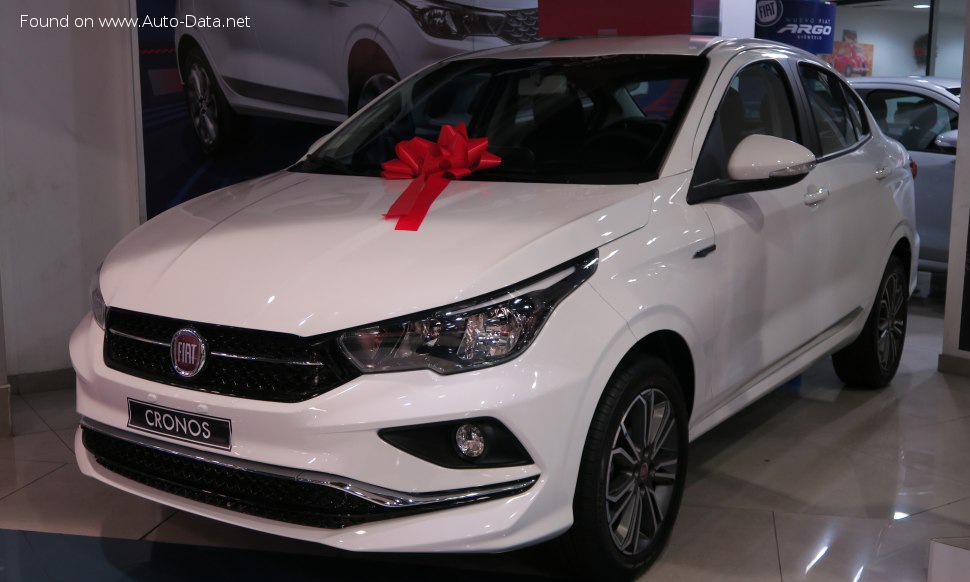 Specifications: Fiat Cronos 1.8 E-Torq (130 Hp) 2018, 2019, 2020, 2021, 2022, 2023, 2024, 2025