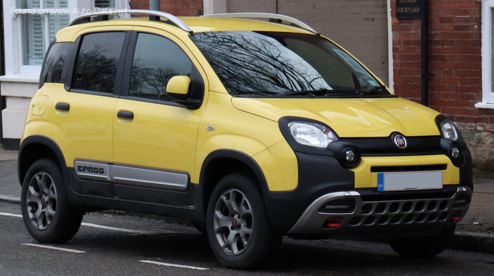 Specifications: Fiat Panda III Cross 1.3 Multijet II (80 Hp) 4×4 2014, 2015