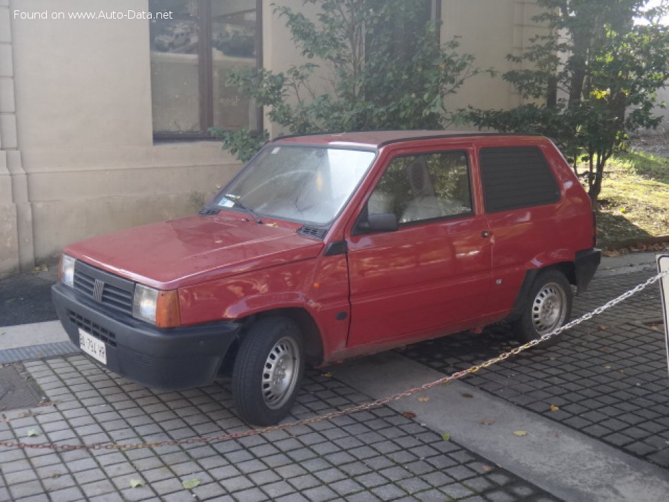 Specifications: Fiat Panda Van 750 (34 Hp) 1986, 1987, 1988, 1989, 1990, 1991, 1992