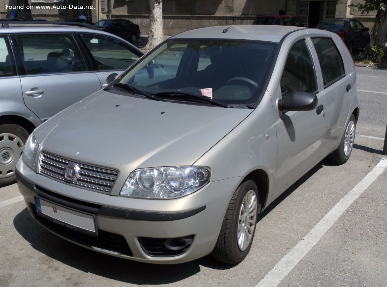Specifications: Fiat Punto Classic 5d 1.3 Multijet (70 Hp) 2007, 2008, 2009, 2010