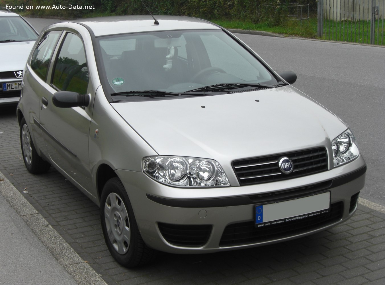 Specifications: Fiat Punto II (188, facelift 2003) 3dr 1.4 (95 Hp) 2003, 2004, 2005, 2006, 2007