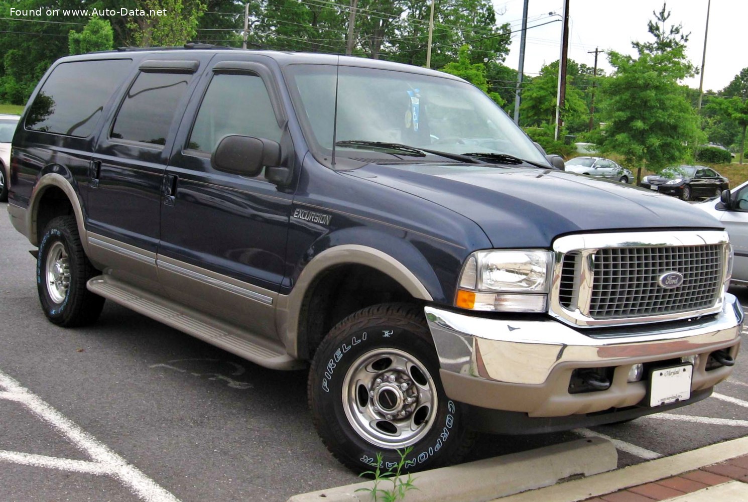 Specifications: Ford Excursion 5.4 L (258 Hp) Automatic 2000, 2001, 2002, 2003, 2004, 2005