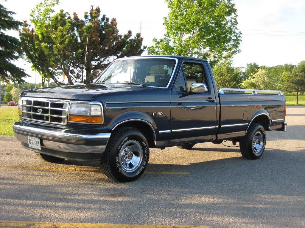 Specifications: Ford F-Series F-150 IX Regular Cab 4.9 (150 Hp) 4×4 Automatic 1994, 1995, 1996, 1997
