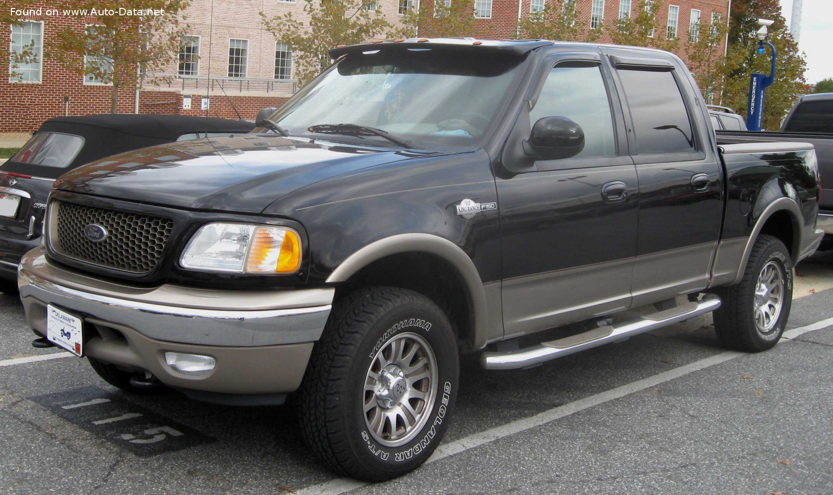 Specifications: Ford F-Series F-150 X SuperCrew Harley-Davidson 5.4 V8 (340 Hp) Automatic 1999, 2000, 2001, 2002, 2003, 2004