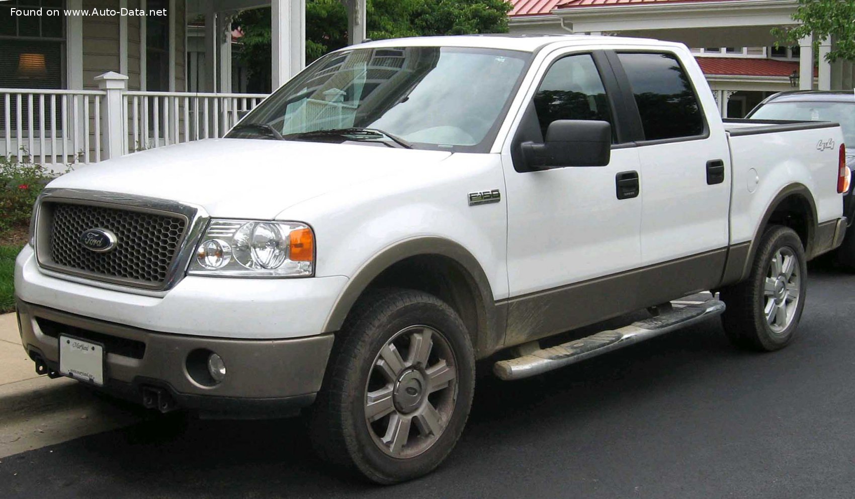 Specifications: Ford F-Series F-150 XI SuperCrew 4.6 V8 Triton (248 Hp) Automatic 2007, 2008