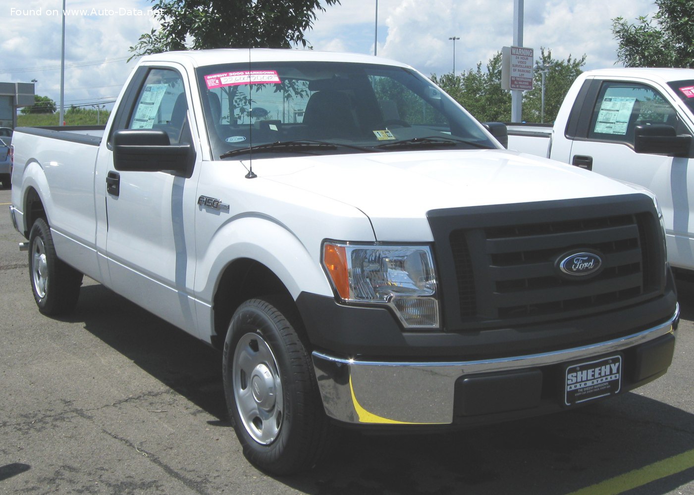 Specifications: Ford F-Series F-150 XII Regular Cab 3.7 V6 (302 Hp) 4×4 Automatic 2011, 2012, 2013, 2014