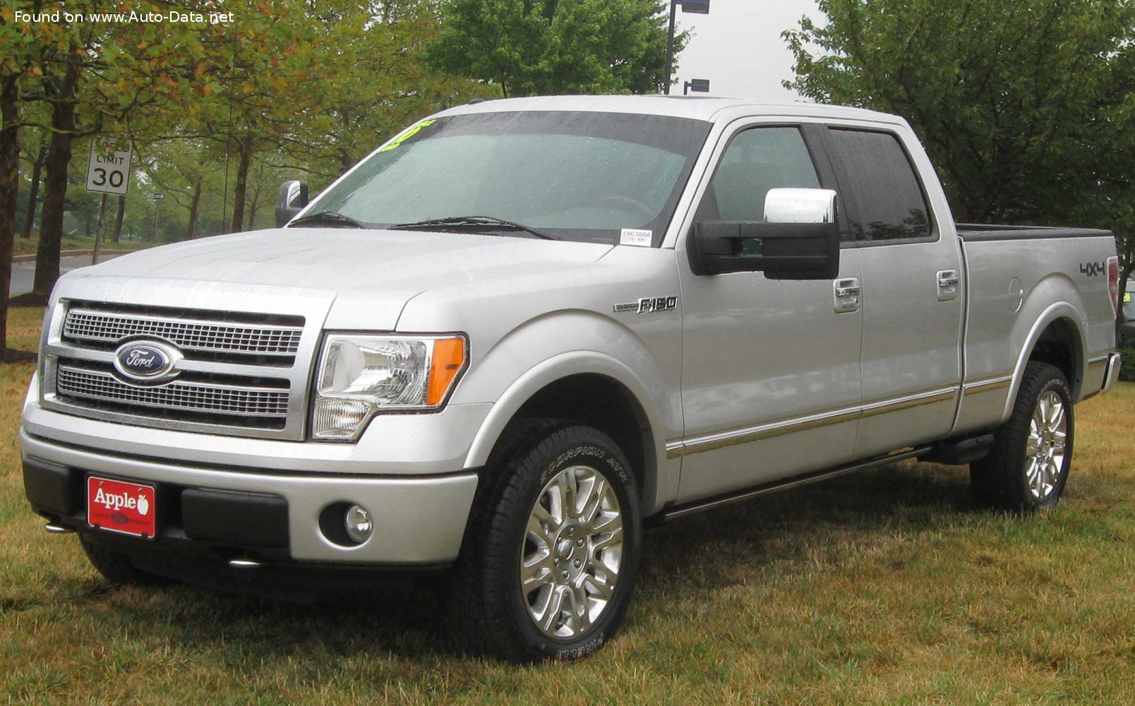 Specifications: Ford F-Series F-150 XII SuperCrew 4.6 V8 (292 Hp) 4×4 Automatic 2008, 2009, 2010