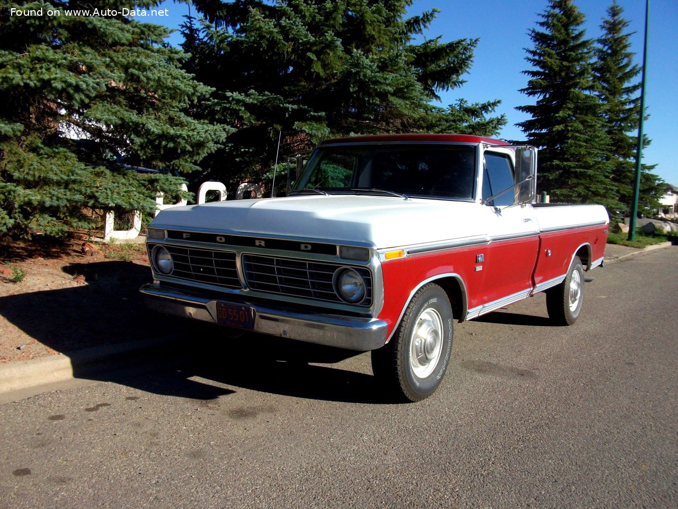 Specifications: Ford F-Series F-250 VI Regular Cab 7.5 460 V8 (220 Hp) 1977, 1978, 1979