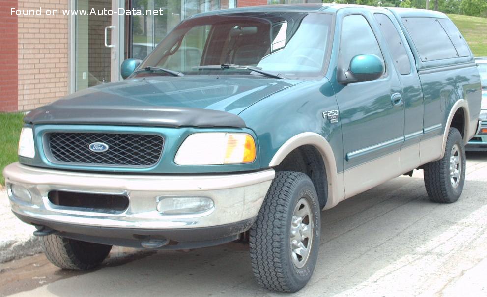 Specifications: Ford F-Series F-250 X SuperCab 5.4 V8 Triton (235 Hp) 4×4 Automatic 1996, 1997, 1998, 1999