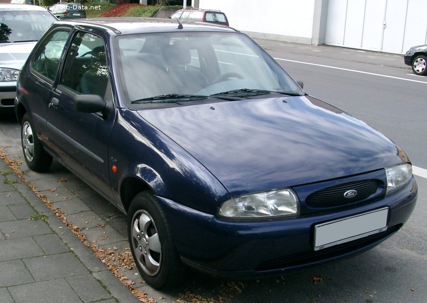 Specifications: Ford Fiesta IV (Mk4) 3 door 1.25i 16V (75 Hp) CVT 1997, 1998, 1999
