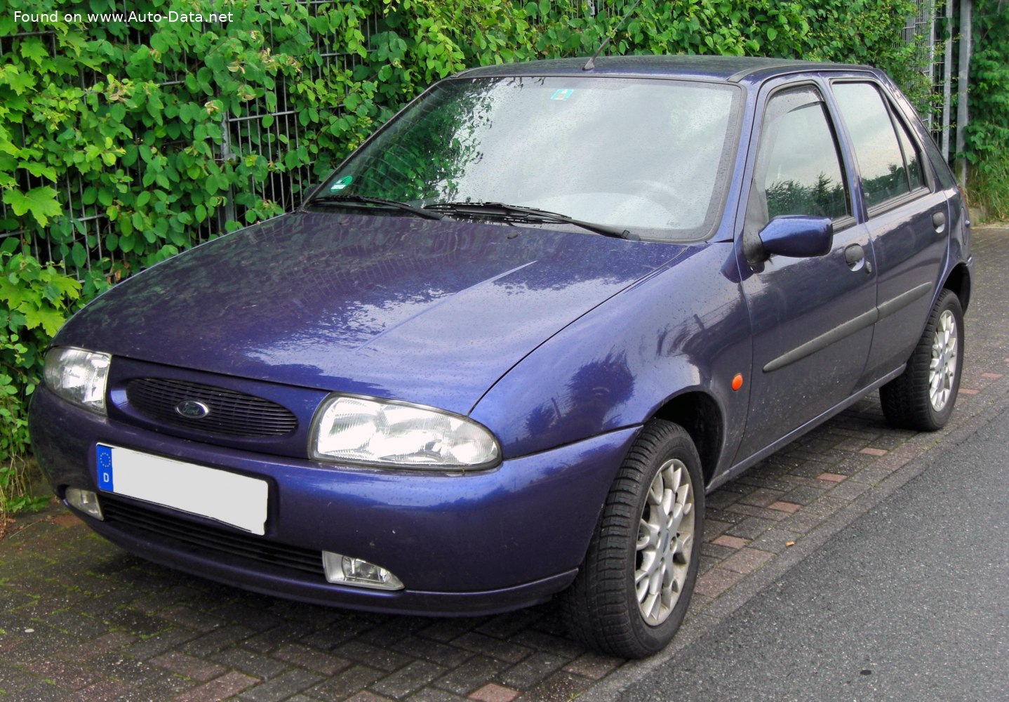 Specifications: Ford Fiesta IV (Mk4) 5 door 1.25i 16V (75 Hp) 1996, 1997, 1998, 1999
