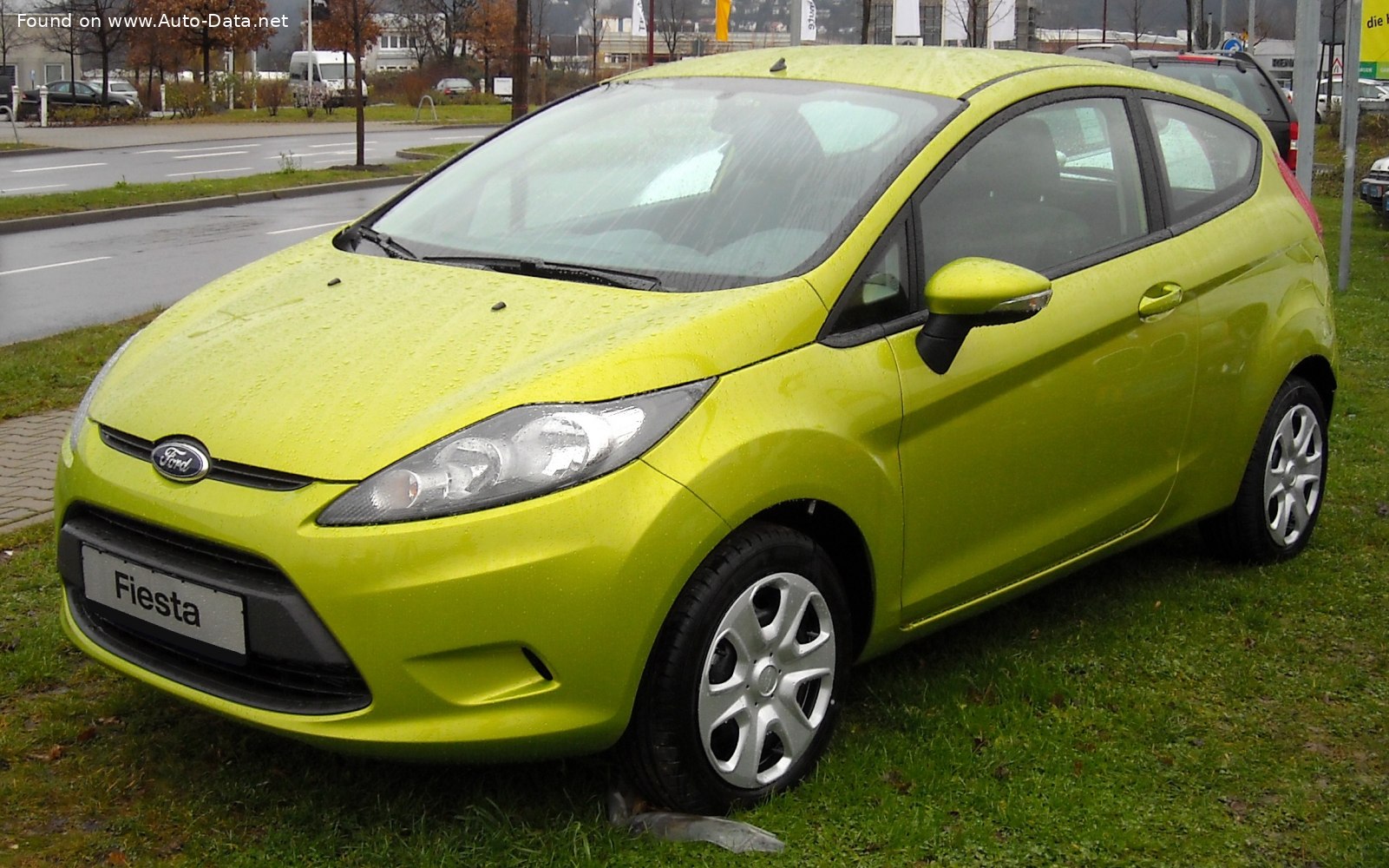 Specifications: Ford Fiesta VII (Mk7) 3 door 1.6 TDCi (95 Hp) 2010, 2011, 2012
