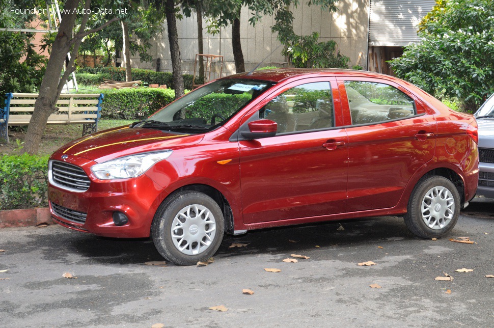 Specifications: Ford Figo Aspire II 1.5 TDCi (100 Hp) 2015, 2016, 2017, 2018