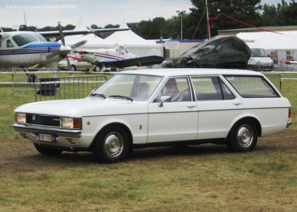Specifications: Ford Granada Turnier (GGNL) 1.7 (69 Hp) 1974, 1975, 1976, 1977
