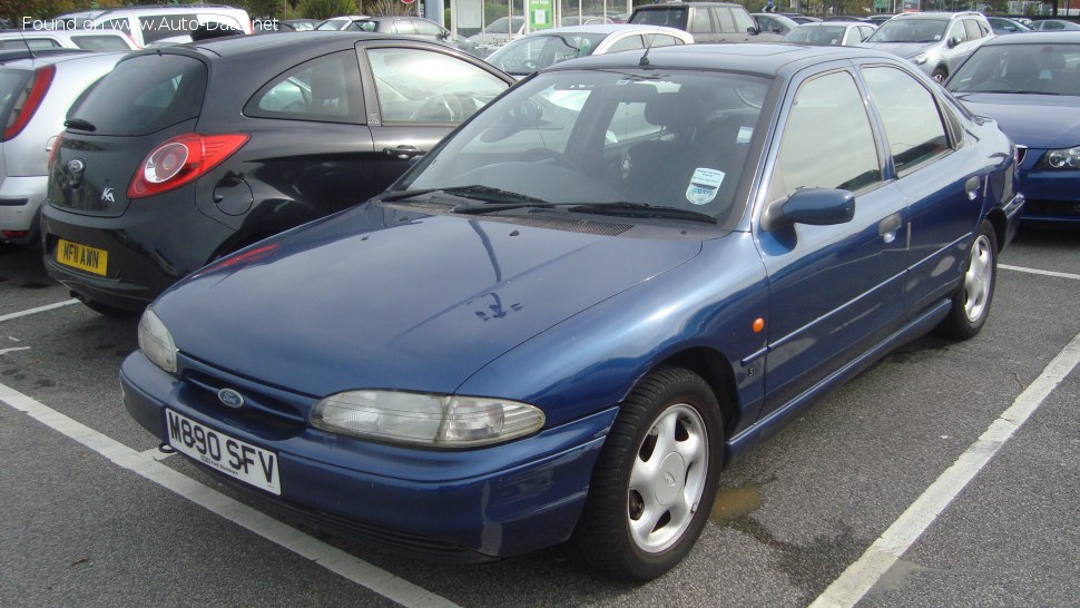 Specifications: Ford Mondeo I Hatchback 1.6 i 16V (88 Hp) 1994, 1995, 1996