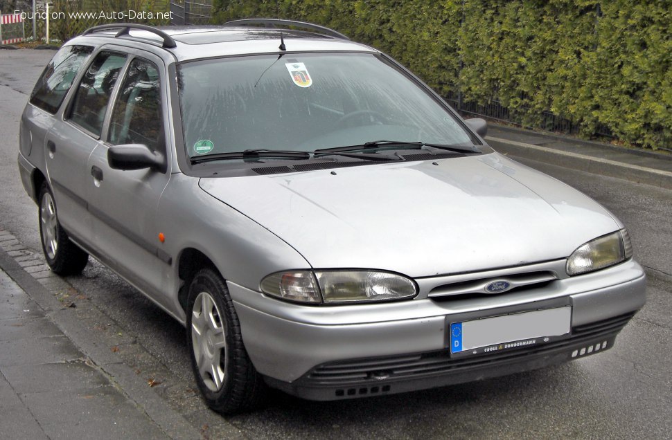 Specifications: Ford Mondeo I Wagon 1.6 i 16V (88 Hp) 1994, 1995, 1996 Specifications: Ford Mondeo I Wagon 1.6 i 16V (88 Hp) 1994, 1995, 1996