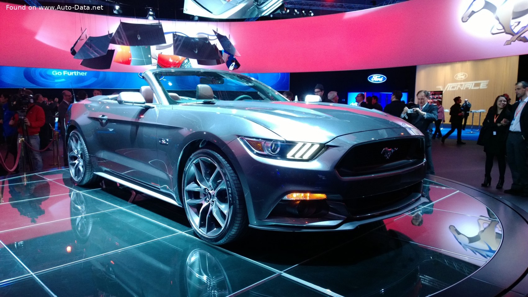 Specifications: Ford Mustang Convertible VI 2.3 EcoBoost (309 Hp) 2015, 2016, 2017