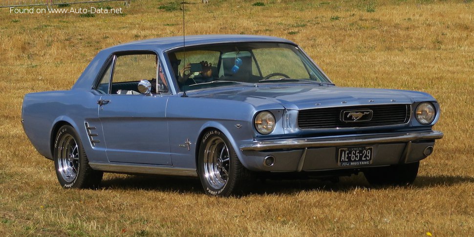 Specifications: Ford Mustang I 4.7 V8 (210 Hp) 1964