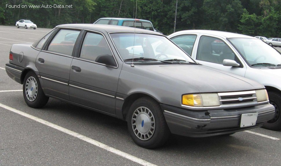 Specifications: Ford Tempo 2.3 (102 Hp) 1987, 1988, 1989, 1990, 1991, 1992, 1993, 1994, 1995