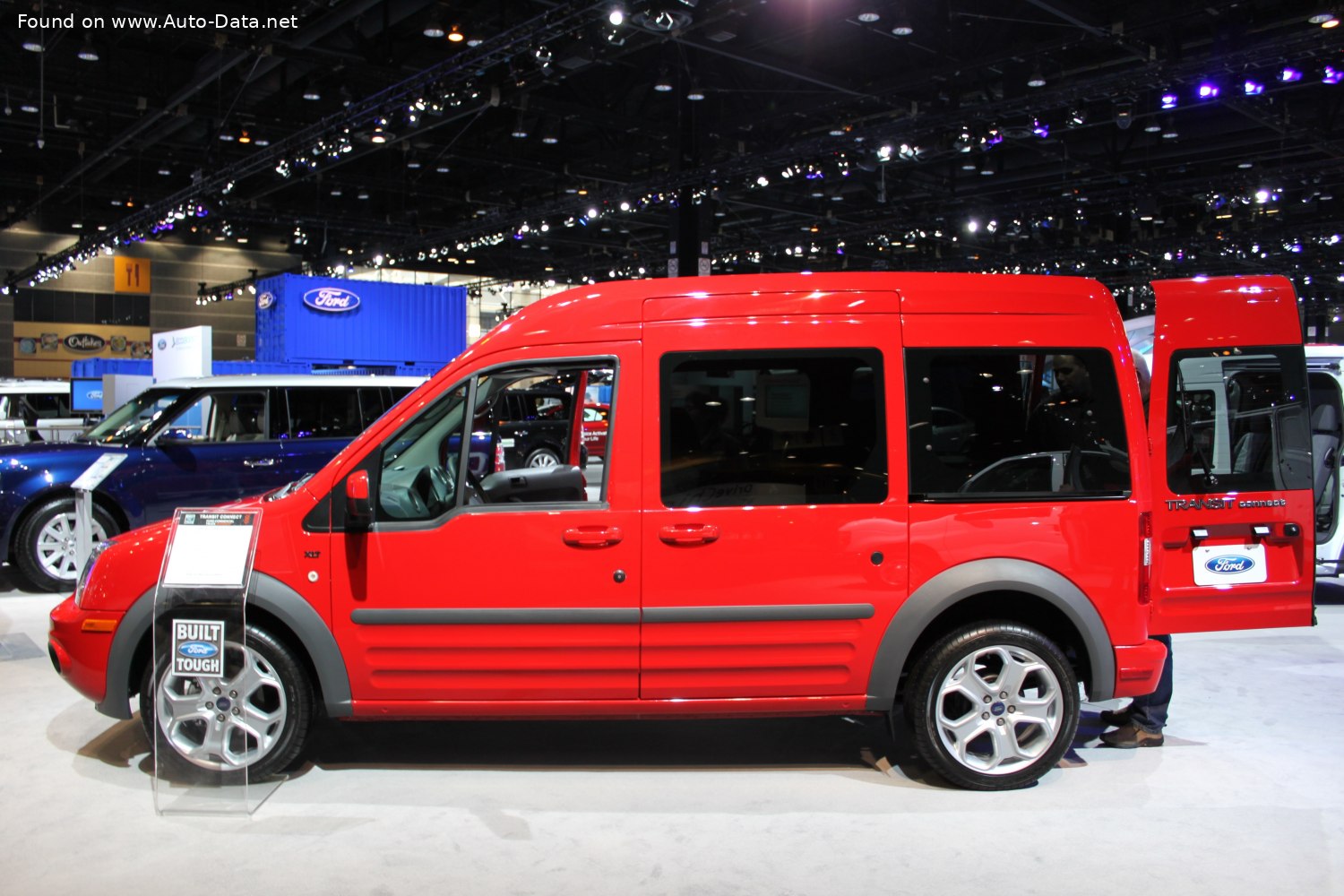 Specifications: Ford Transit Connect I (facelift 2009) Crew Van L2H2 1.8 TDCi (110 Hp) 2009, 2010, 2011