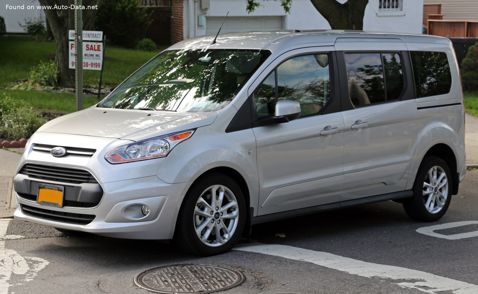 Specifications: Ford Transit Connect II Wagon L2 1.5 TDCi (75 Hp) Start-Stop 2015, 2016, 2017, 2018