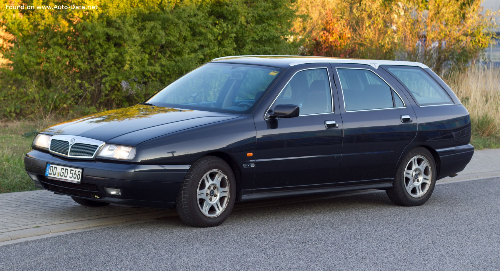 Specifications: Lancia Kappa Station Wagon (838) 2.4 TD (124 Hp) 1996, 1997, 1998