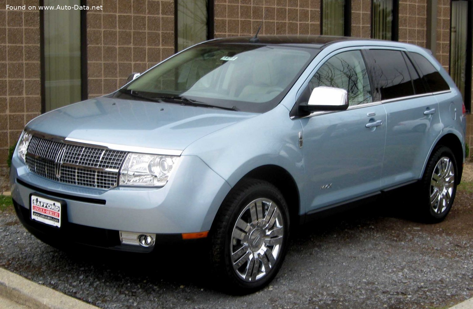Specifications: Lincoln MKX I 3.5 V6 24V (265 Hp) AWD Automatic 2006, 2007, 2008, 2009