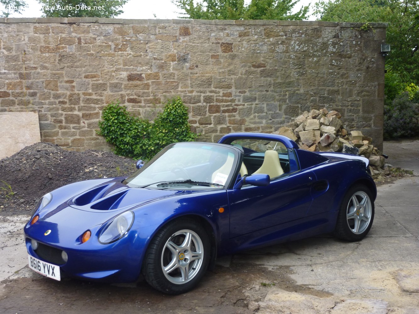 Specifications: Lotus Elise (Series 1) 1.8 i 16V (120 Hp) 1995, 1996, 1997, 1998, 1999, 2000