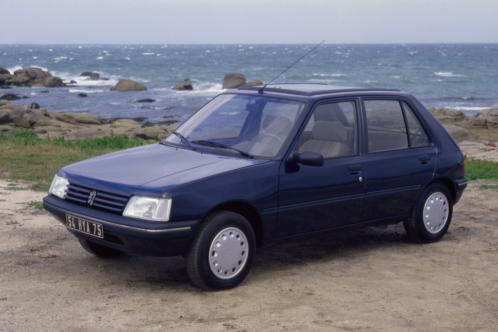 Specifications: Peugeot 205 I (20AC, facelift 1987) 1.6 i (89 Hp) 1992, 1993, 1994