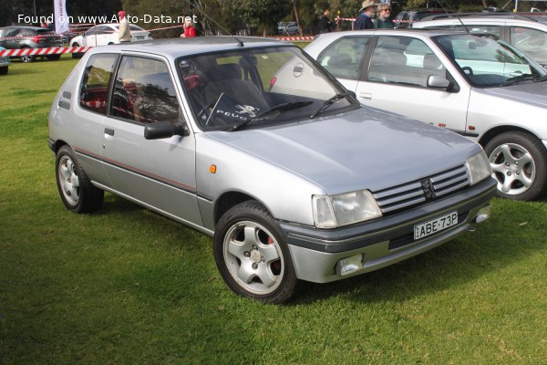 1983 Peugeot 205 I (20A/C, facelift 1987) 3-door - Photo 1