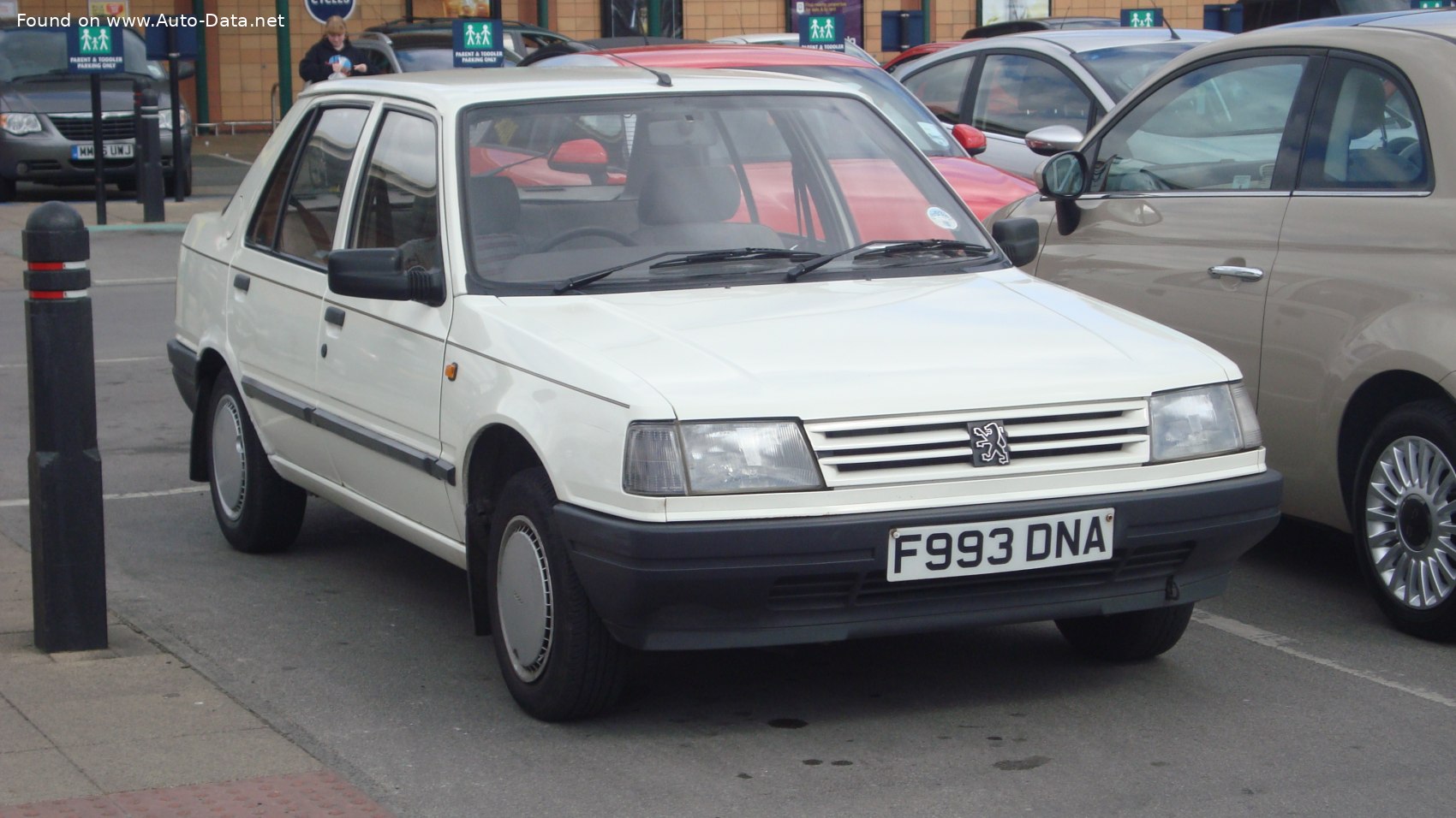 Specifications: Peugeot 309 (10C,10A) 1.6 (75 Hp) 1985, 1986, 1987