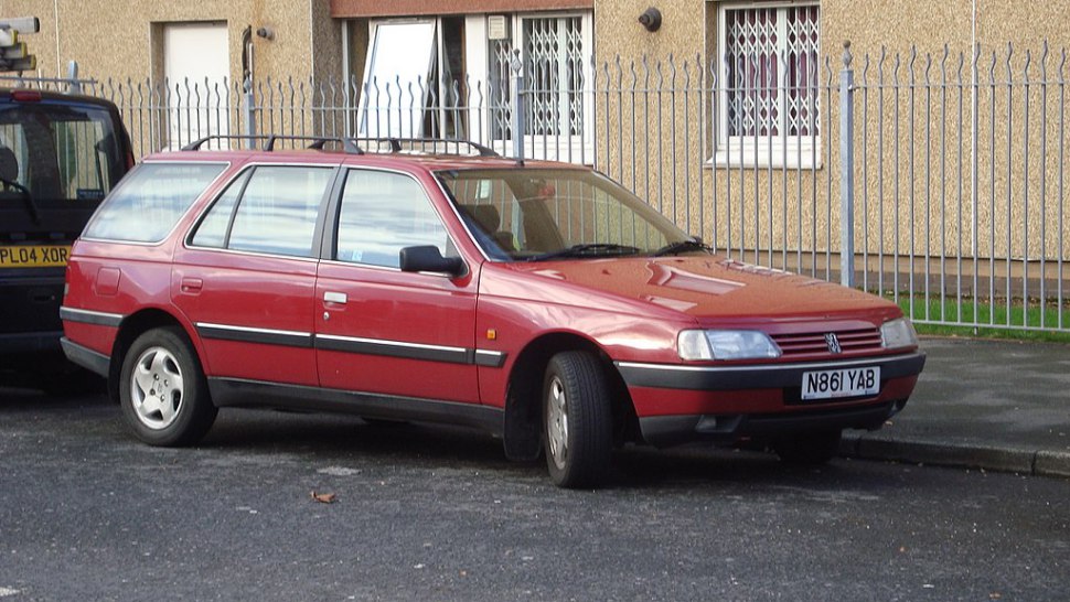 Specifications: Peugeot 405 I Break (15E, facelift 1992) 2.0 (121 Hp) 4×4 1992, 1993, 1994, 1995, 1996