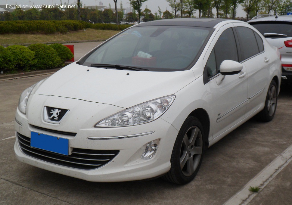 Specifications: Peugeot 408 I 2.0 (147 Hp) 2010, 2011, 2012, 2013, 2014