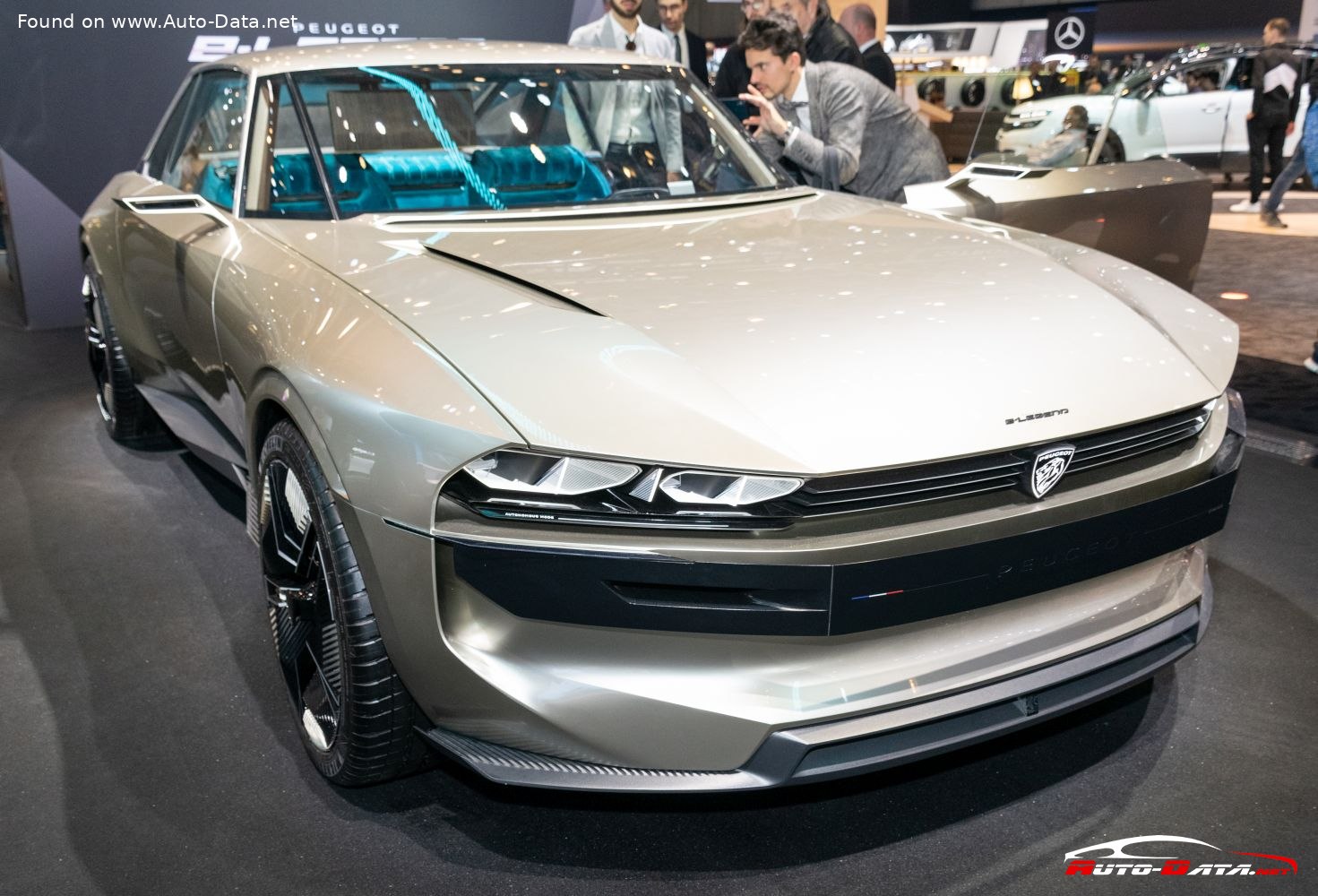 Specifications: Peugeot e-LEGEND Concept 100 kWh (462 Hp) AWD 2018