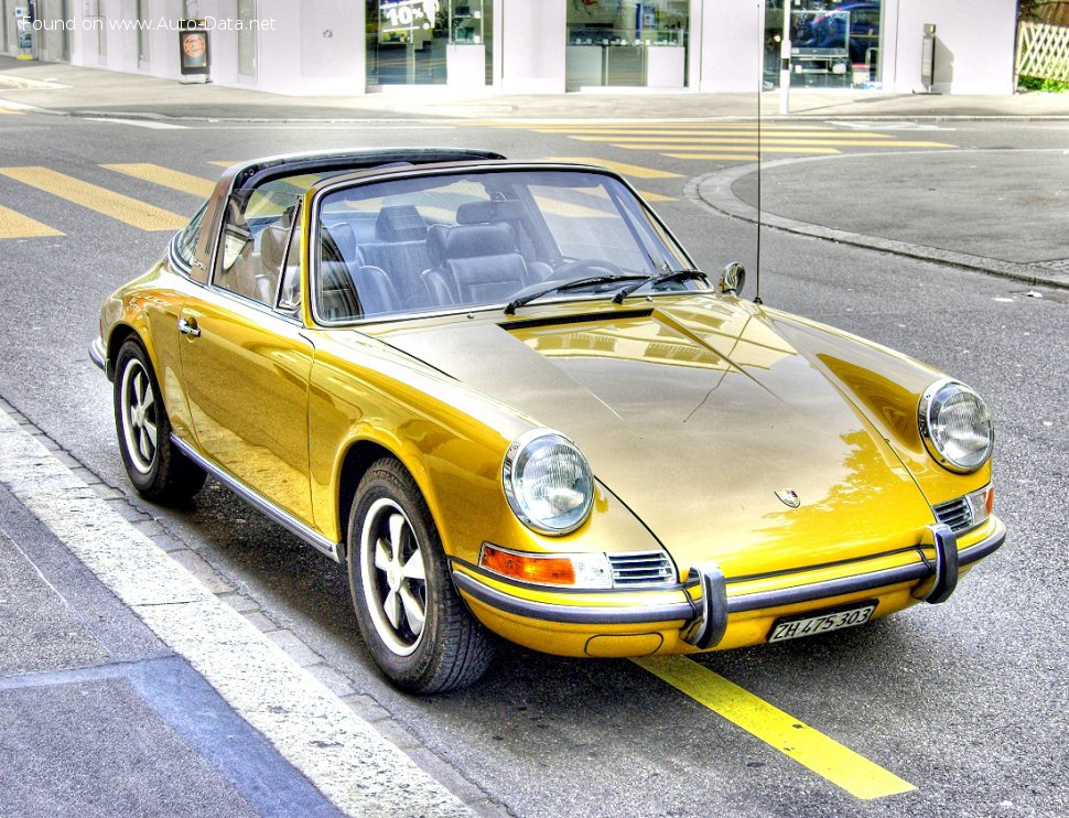 Specifications: Porsche 911 Targa (F) 2.7 Carrera (210 Hp) 1972, 1973