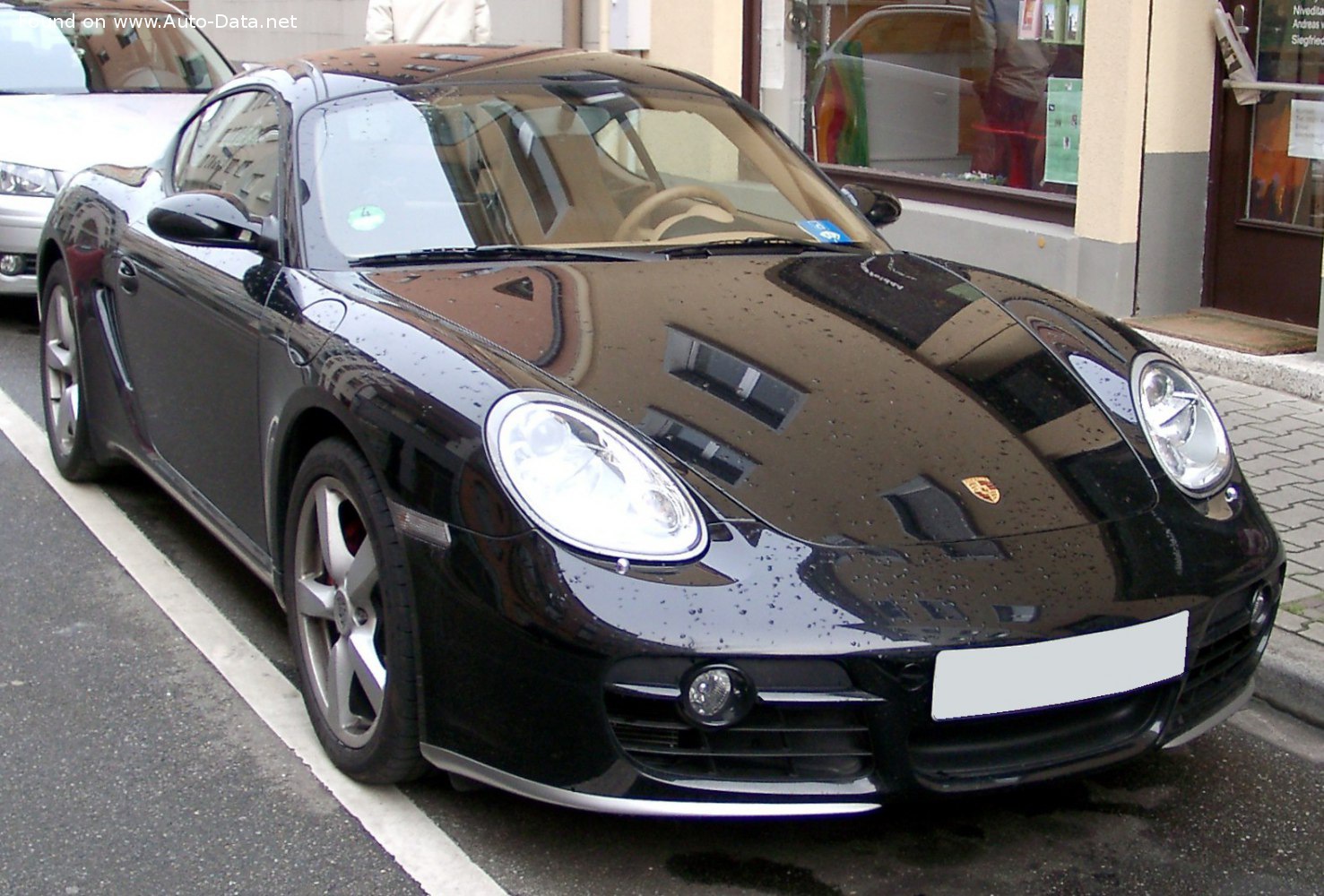 Specifications: Porsche Cayman (987c) S 3.4 (295 Hp) Tiptronic S 2005, 2006, 2007, 2008, 2009