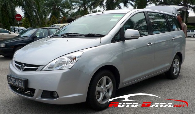 Specifications: Proton Exora 1.6 16V (126 Hp) Automatic 2009, 2010