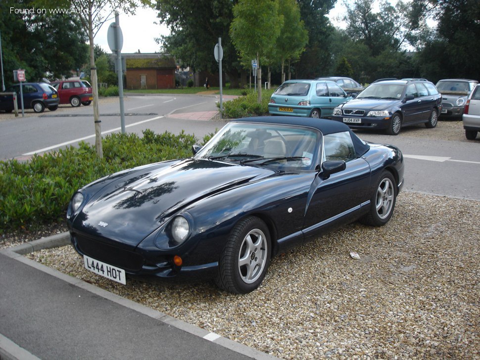 Specifications: TVR Chimaera 5.0 (326 Hp) 1997, 1998, 1999, 2000, 2001, 2002, 2003