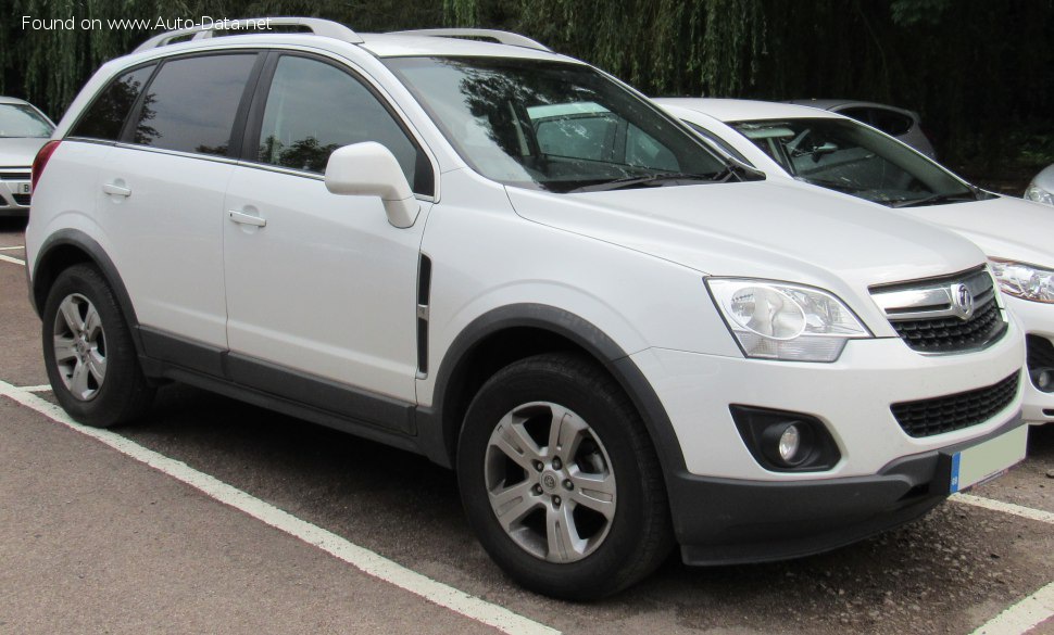 Specifications: Vauxhall Antara (facelift 2010) 2.2 CDTI (184 Hp) 4×4 2010, 2011, 2012, 2013, 2014, 2015