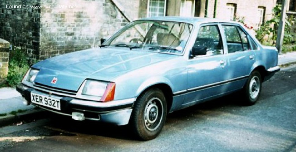 Specifications: Vauxhall Carlton Mk II 2.0 E (110 Hp) 1983, 1984